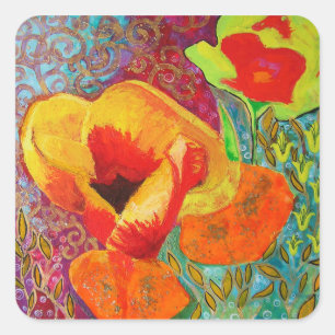 hermaphroditic erröten (Malerei) Aufkleber