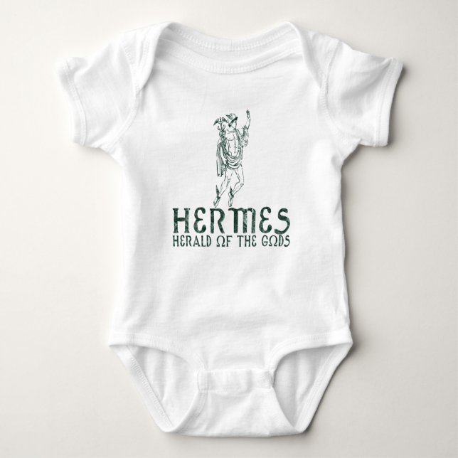 Hermes Baby Strampler (Vorderseite)