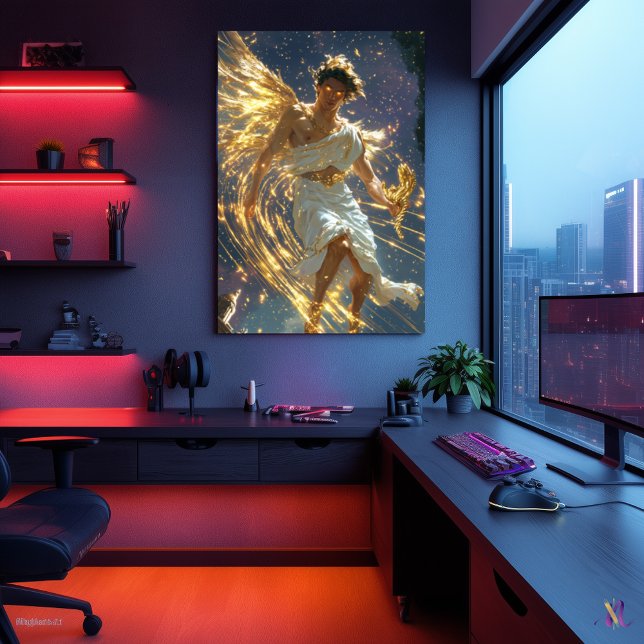 Hermes, Gesandter der Götter - Göttliche Geschwind Poster (Von Creator hochgeladen)