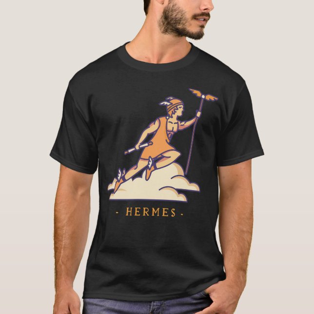 Hermes Griechischer Gott T-Shirt (Vorderseite)