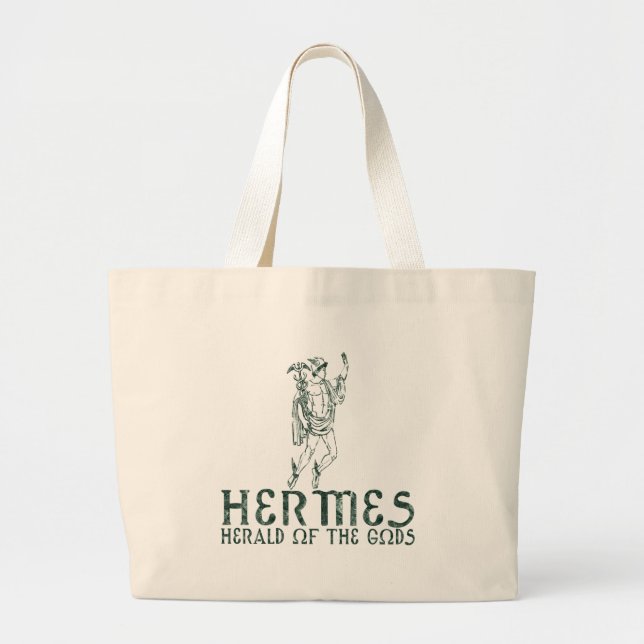 Hermes Jumbo Stoffbeutel (Vorne)