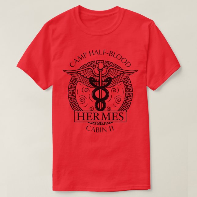 Hermes Logo T-Shirt (Design vorne)