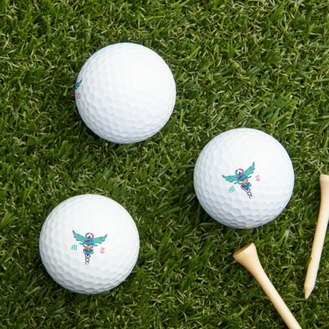 Hermes Personal mit monogramm moderner schicke Kun Golfball (Insitu Gras)