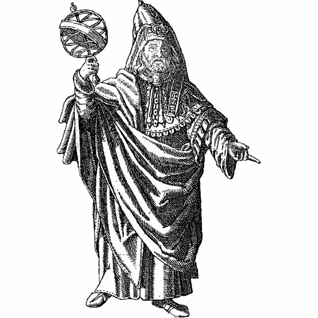 Hermes Trismegistus Foto-Skulptur Freistehende Fotoskulptur (Vorne)