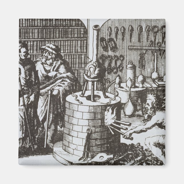 Hermetic Philosophen und Alchemist, von "Muse Magnet (Vorne)