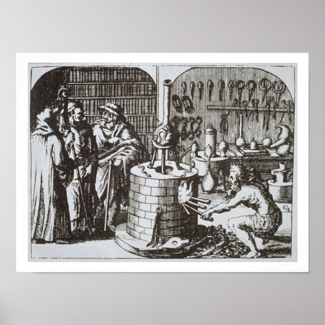 Hermetic Philosophen und Alchemist, von "Muse Poster (Vorne)