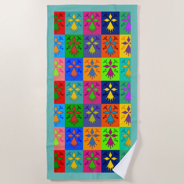 Hermine Pop Strandtuch (Vorderseite)