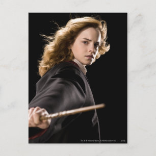 Hermione Granger bereit zur Aktion Postkarte