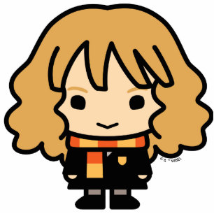 Hermione Granger Cartoon Art Fotoskulptur Schlüsselanhänger