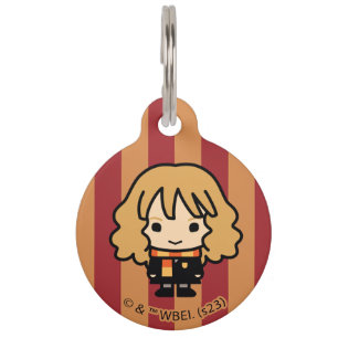 Hermione Granger Cartoon Art Haustiermarke