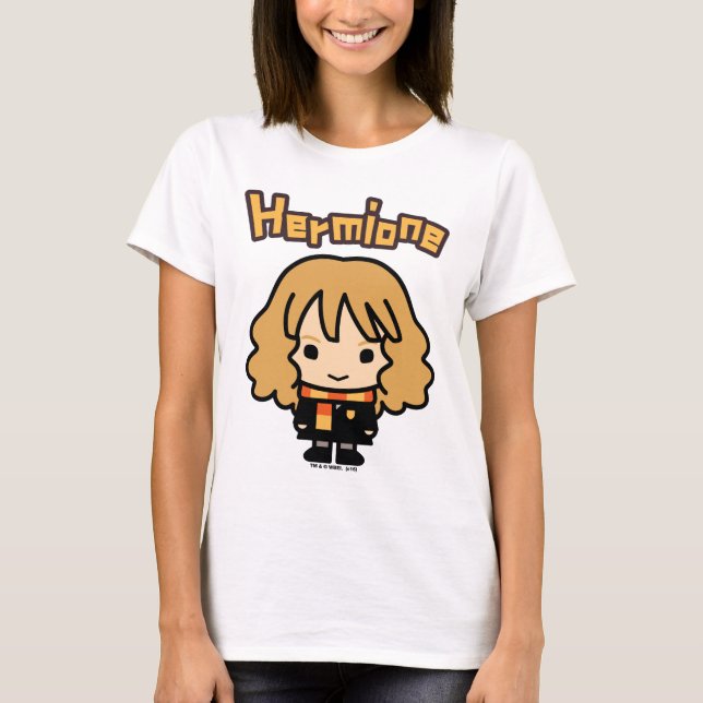 Hermione Granger Cartoon Art T-Shirt (Vorderseite)