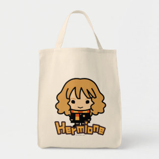 Hermione Granger Cartoon Art Tragetasche