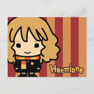 Hermione Granger Cartoon-Charakter-Kunst Postkarte