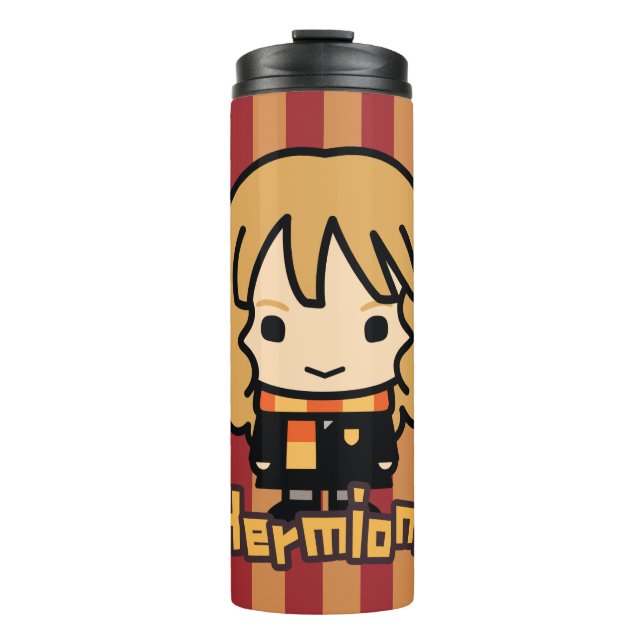 Hermione Granger Cartoon-Charakter-Kunst Thermosbecher (Vorderseite)