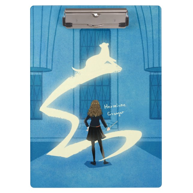 Hermione Granger Patronus Gemälde Klemmbrett (Vorderseite)