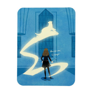 Hermione Granger Patronus Gemälde Magnet