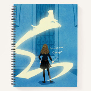 Hermione Granger Patronus Gemälde Notizbuch