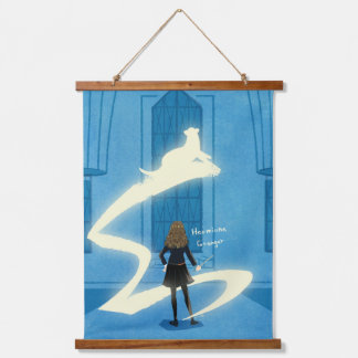 Hermione Granger Patronus Gemälde Wandteppich Mit Holzrahmen