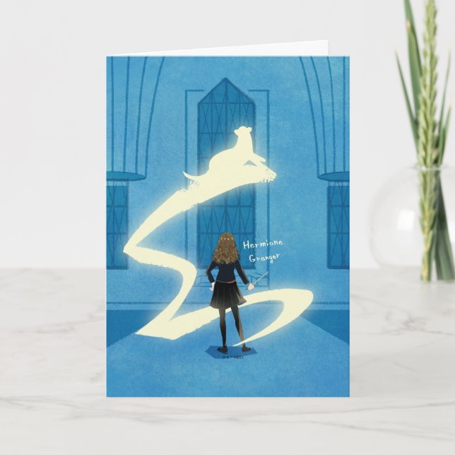 Hermione Granger Patronus Painting Karte (Vorderseite)