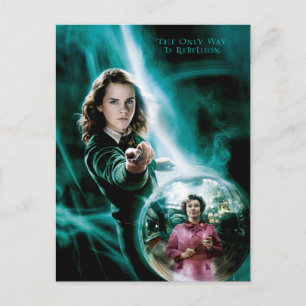Hermione Granger und Professor Umbridge Postkarte