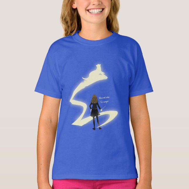 Hermione Grangers Patronus-Gemälde T-Shirt (Vorderseite)