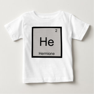 Hermione Name Chemie Element Periodensystem Baby T-shirt