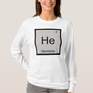 Hermione Name Chemie Element Periodensystem T-Shirt