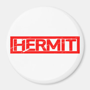 Hermit-Briefmarke Magnet