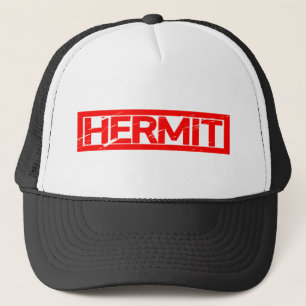 Hermit-Briefmarke Truckerkappe
