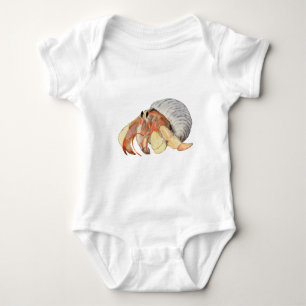 Hermit Crab Baby Strampler
