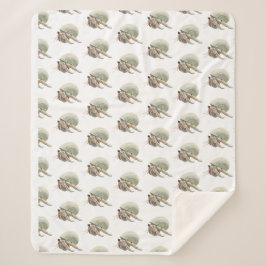 Hermit Crab Blanket Medium Sherpadecke