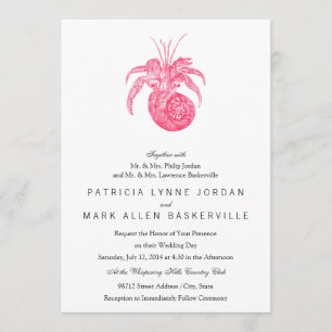 Hermit Crab Einladung