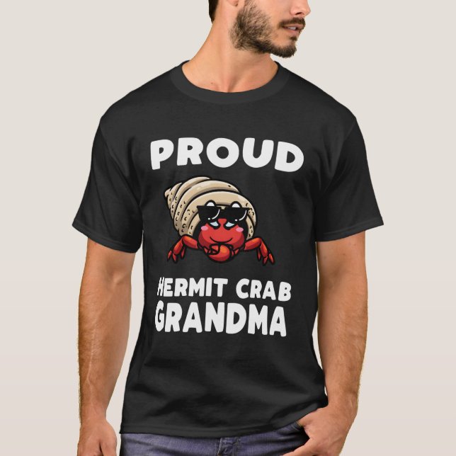 Hermit Crab Grandma T-Shirt (Vorderseite)