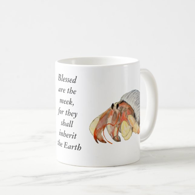 Hermit Crab Kaffeetasse (VorderseiteRechts)
