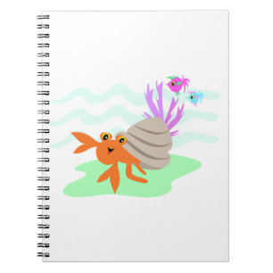 Hermit Crab Notebook Notizblock