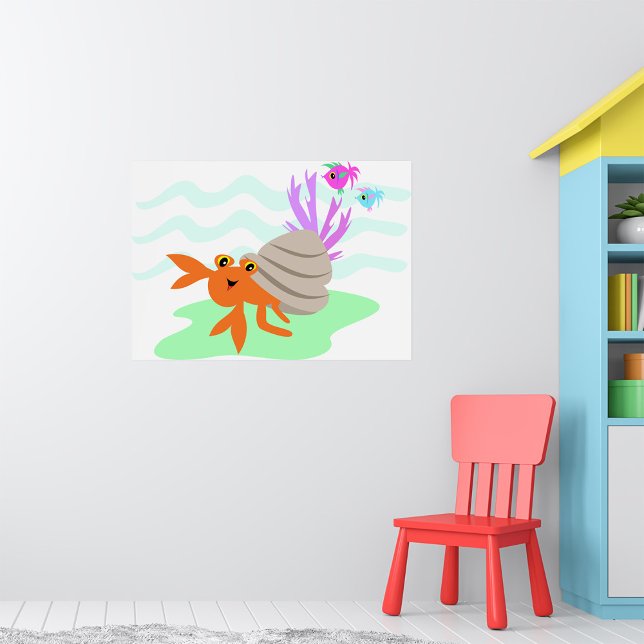 Hermit Crab Poster (Von Creator hochgeladen)