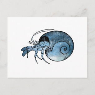 Hermit Crab Postkarte