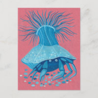 Hermit Crab Sea Ozeane Unterwasser Tiere Malerei