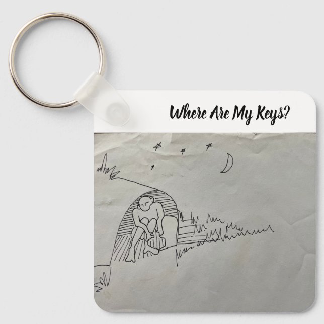 Hermit Schlüsselanhänger (Vorderseite)