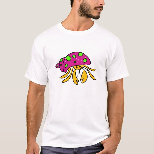 hermitcrab T-Shirt (Vorderseite)