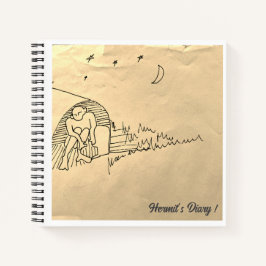 Hermits Ledger Diary Notebook! Notizbuch
