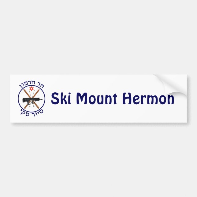Hermon Ski Patrol Autoaufkleber