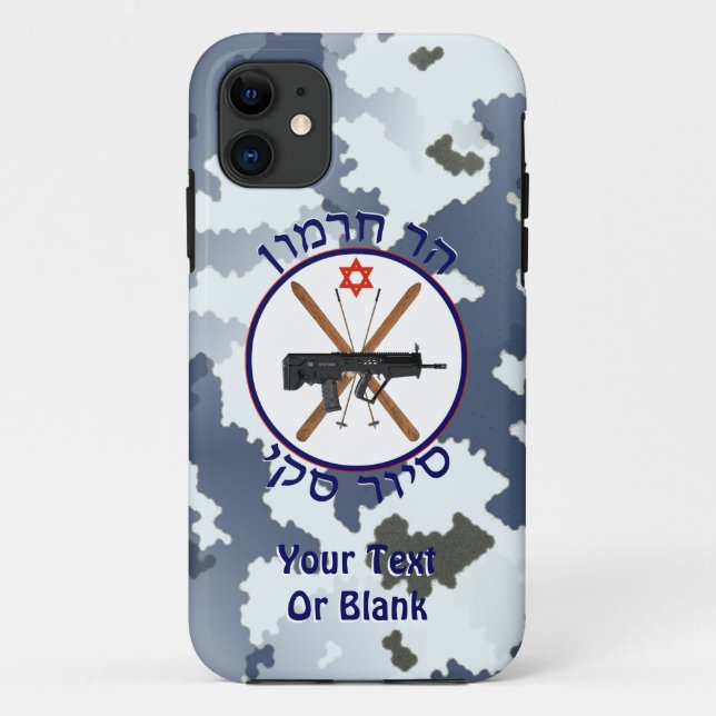 Hermon Ski Patrol Case-Mate iPhone Hülle (Rückseite)