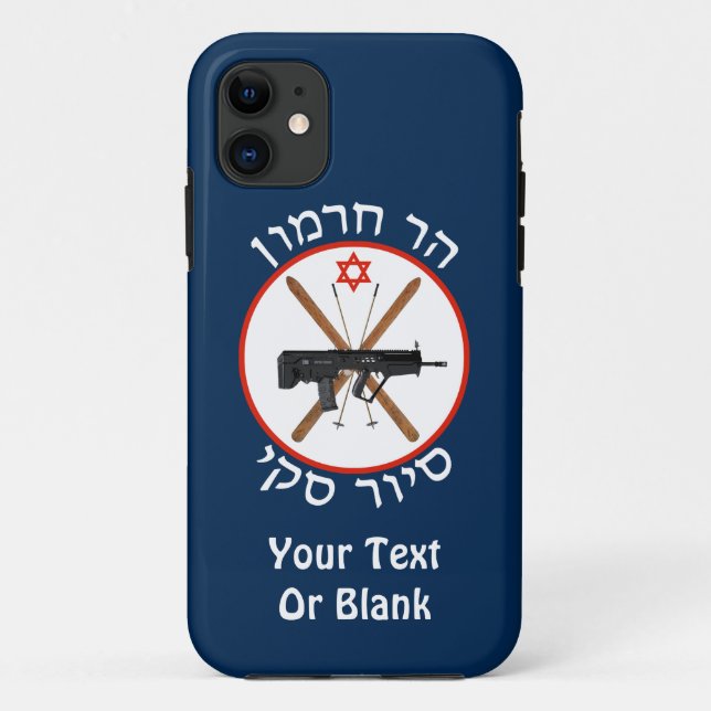 Hermon Ski Patrol Case-Mate iPhone Hülle (Rückseite)