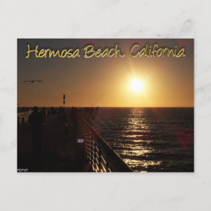 Hermosa Beach, CA Postkarte