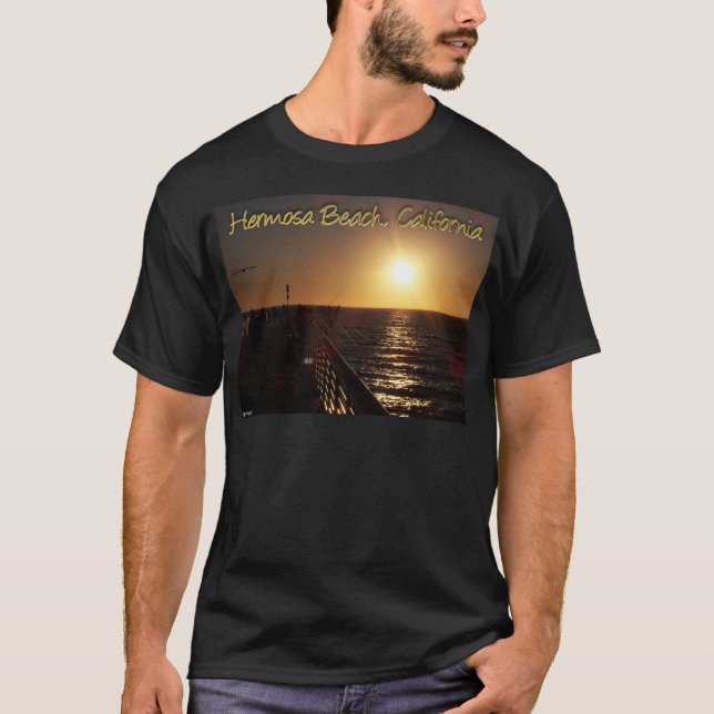 Hermosa Beach, CA T-Shirt (Vorderseite)