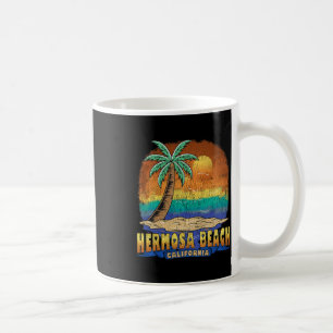 Hermosa Beach California Vintag beängstigend Souve Kaffeetasse