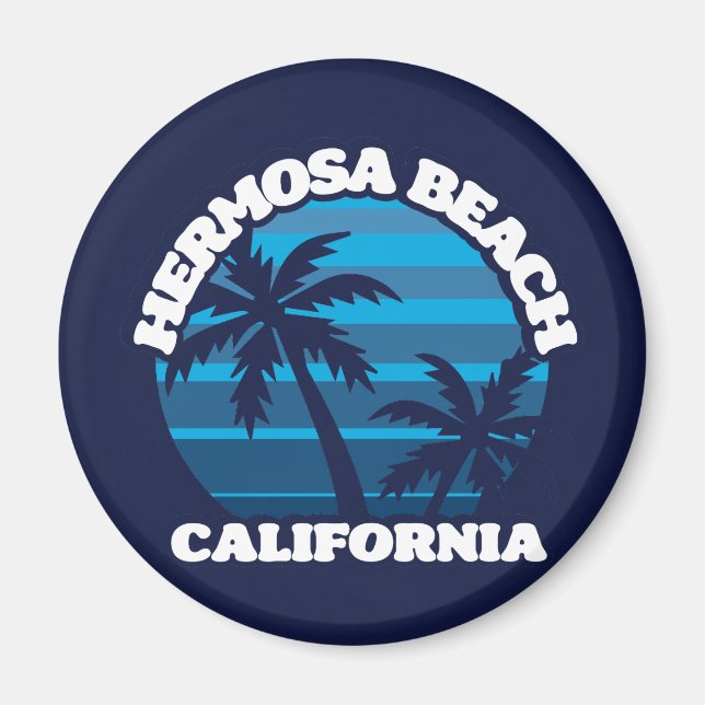 Hermosa Beach, Kalifornien Magnet (Vorne)