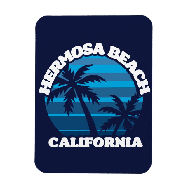 Hermosa Beach, Kalifornien Magnet (Vertikal)