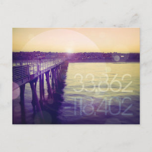 Hermosa Beach, Kalifornien Postkarte